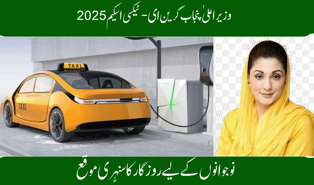 CM Punjab Launches Green E-Taxi Scheme to Empower Youth and Promote Clean Transport