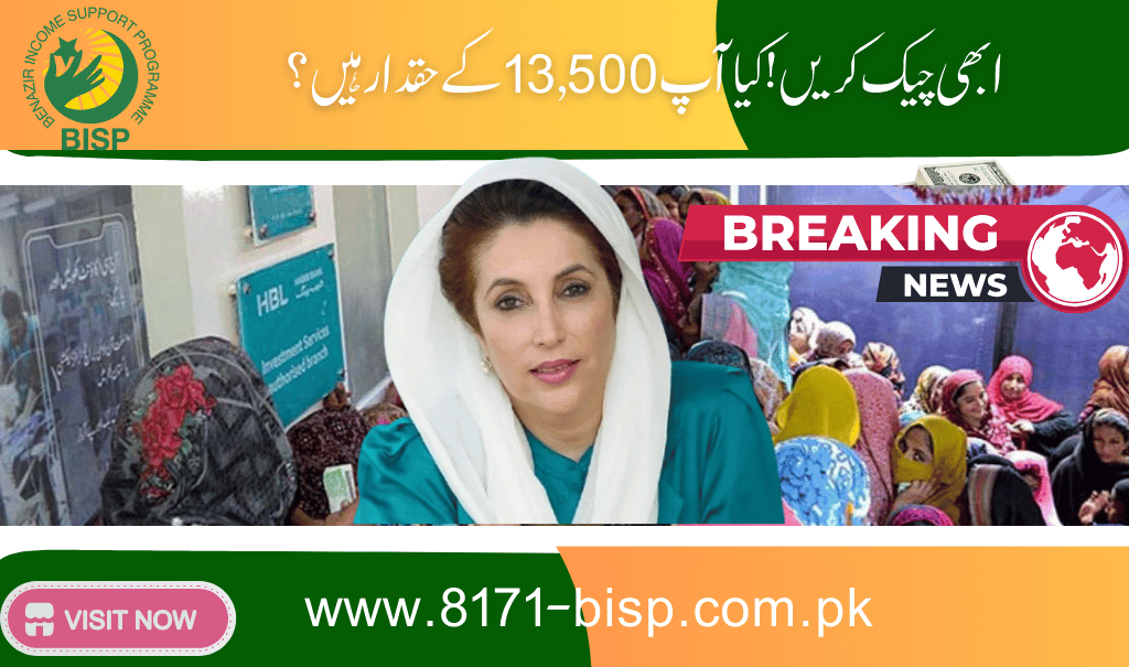 Easy Way to Check BISP 8171 Eligibility by CNIC in July 2025